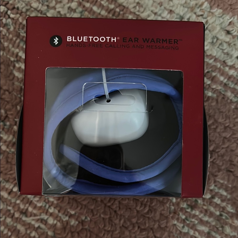 Bluetooth Ear Warmer with Blue Band